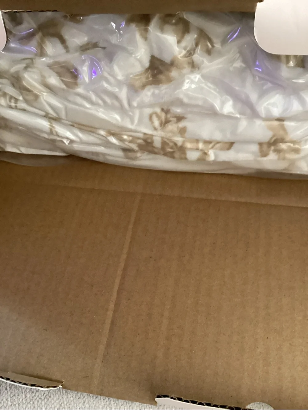 Laura Ashley heated Twin Wistful Blooms Twin Blanket Beige, NWT blanket sealed